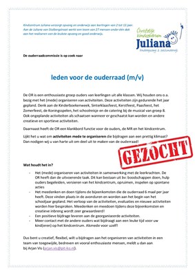 20180604 Vacature leden voor de ouderraad KC Juliana-page-001